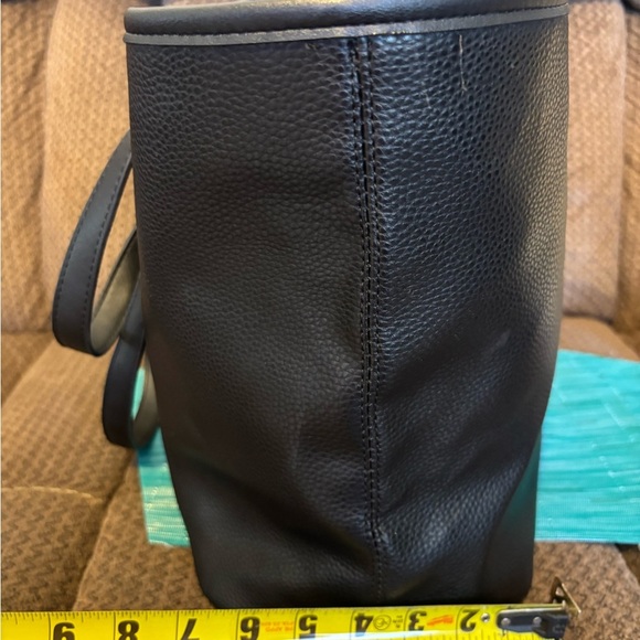 👜 Steve Madden Black Leather Bag 👜 - Picture 7 of 11